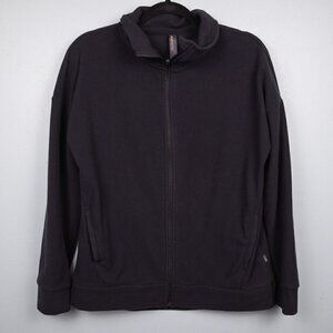 Mondetta Cozy black zip up jacket-M
